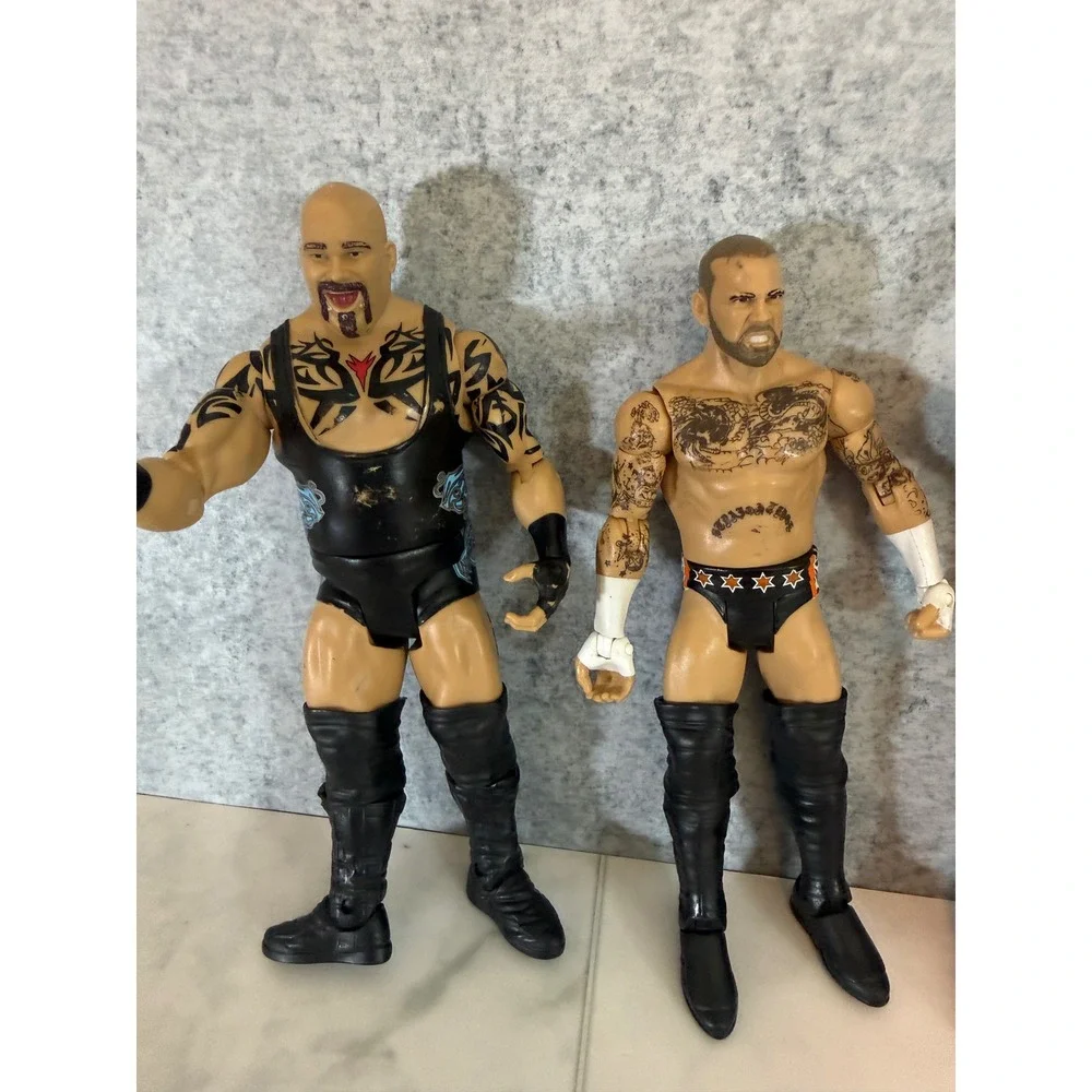 WWE Action Figure Lot Randy Orton Daniel Bryan CM Punk Tensai Brodus Clay Hunico